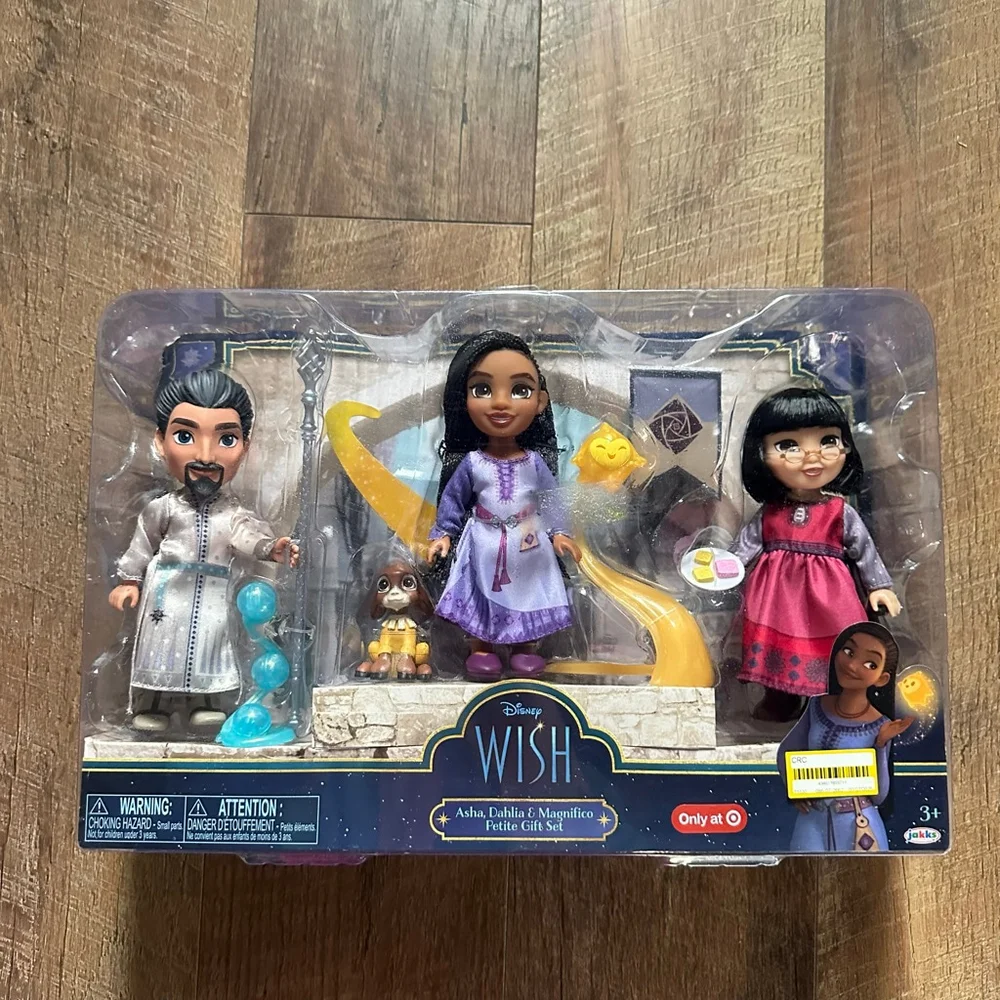 Disney Wish Asha, Dahlia & Magnifico Petite Gift Set